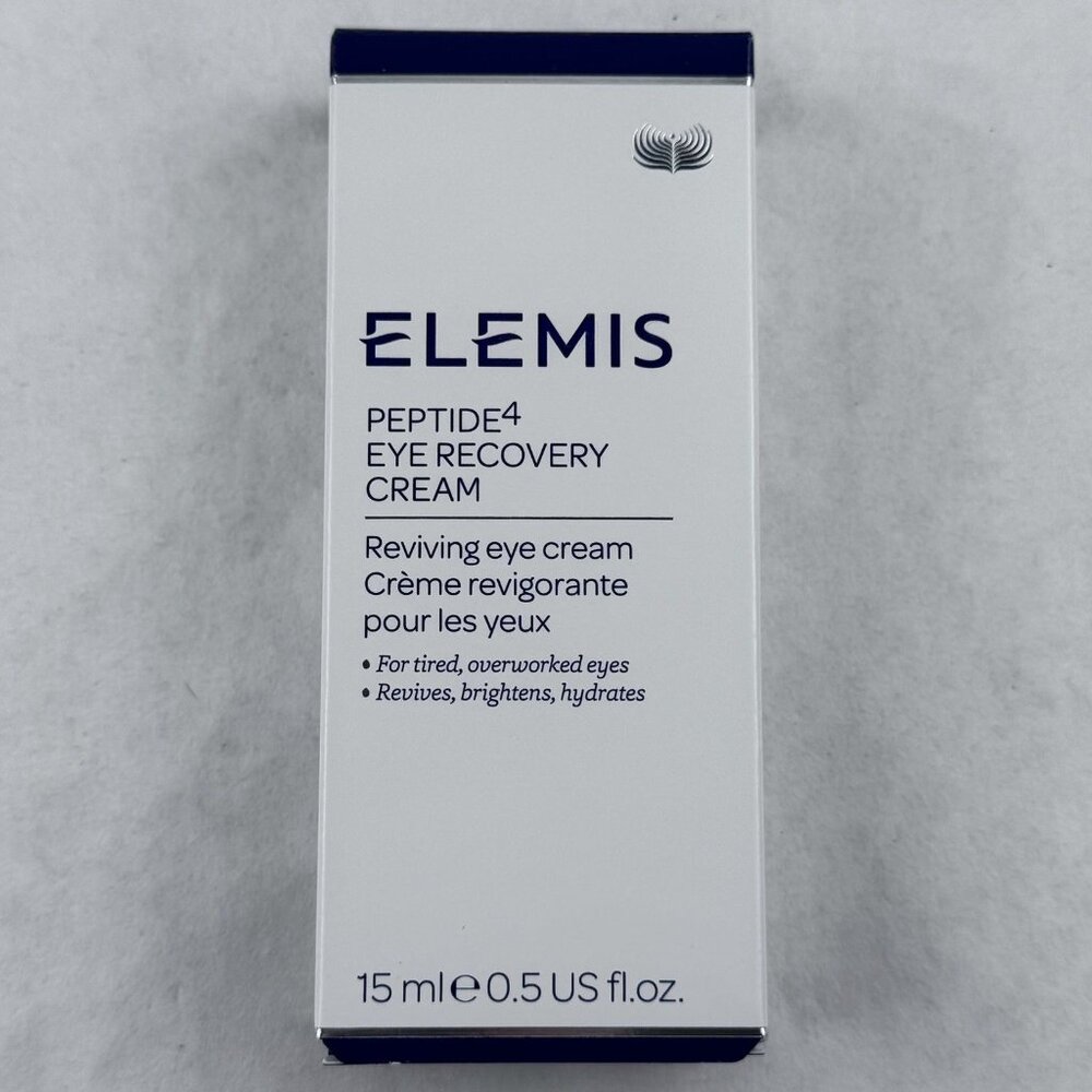 Elemis Peptide4 Eye Recovery Cream 15ml Reviving For Tired Overworked Eyes NEW